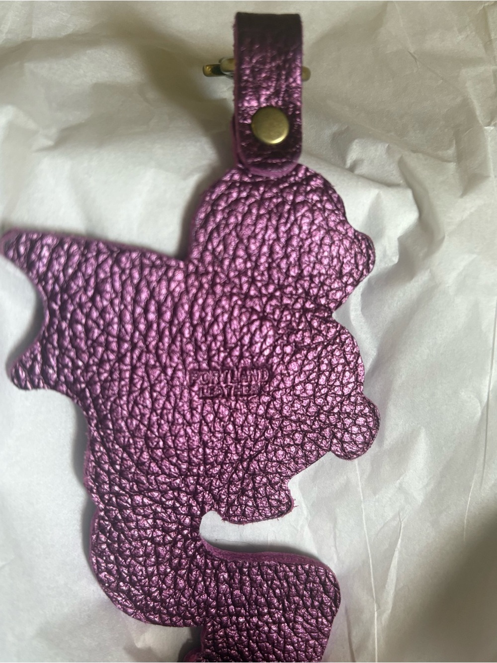 Purple Dragon Portland leather tassel - Picture 4 of 4